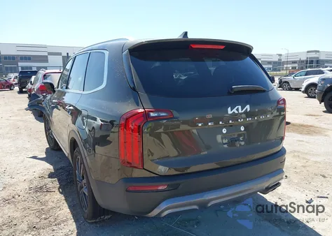 2022 Kia Telluride Sx z USA, uszkodzony, nr VIN 5XYP54HC7NG322285